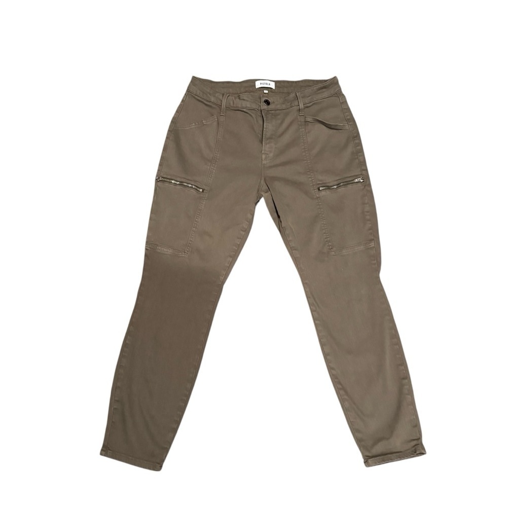Pistola Army Green Skinny Cargo Pants - Picture 2 of 7